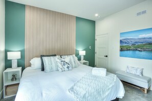 2 chambres, fer et planche Ă repasser, Wi-Fi gratuit, draps fournis