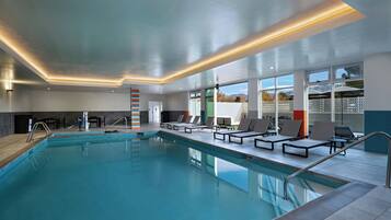 Indoor pool, outdoor pool