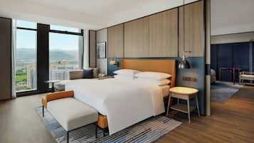 Down comforters, minibar, in-room safe, individually decorated