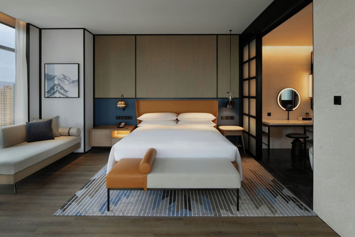 1 phòng ngủ, chăn bông, minibar, két bảo mật tại phòng