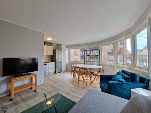 Delicate and central corner apartment with panoramic view and 2 bedrooms