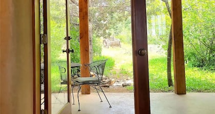 Sweet Seco Casita is a classic Taos Adobe Home