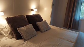 Cabaña | 2 habitaciones, tabla de planchar con plancha y wifi gratis