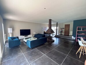 Living area - Beautiful villa with pool just outside Carcassonne (Palaja)