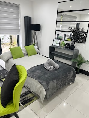 Apartamento | 2 quartos, ferros/tábuas de passar roupa, Wi-Fi de cortesia