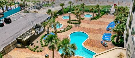 Indoor pool, a heated pool