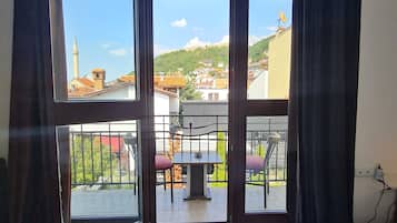 Panoramic Room, 1 King Bed with Sofa bed, Mountain View | Balcony view
