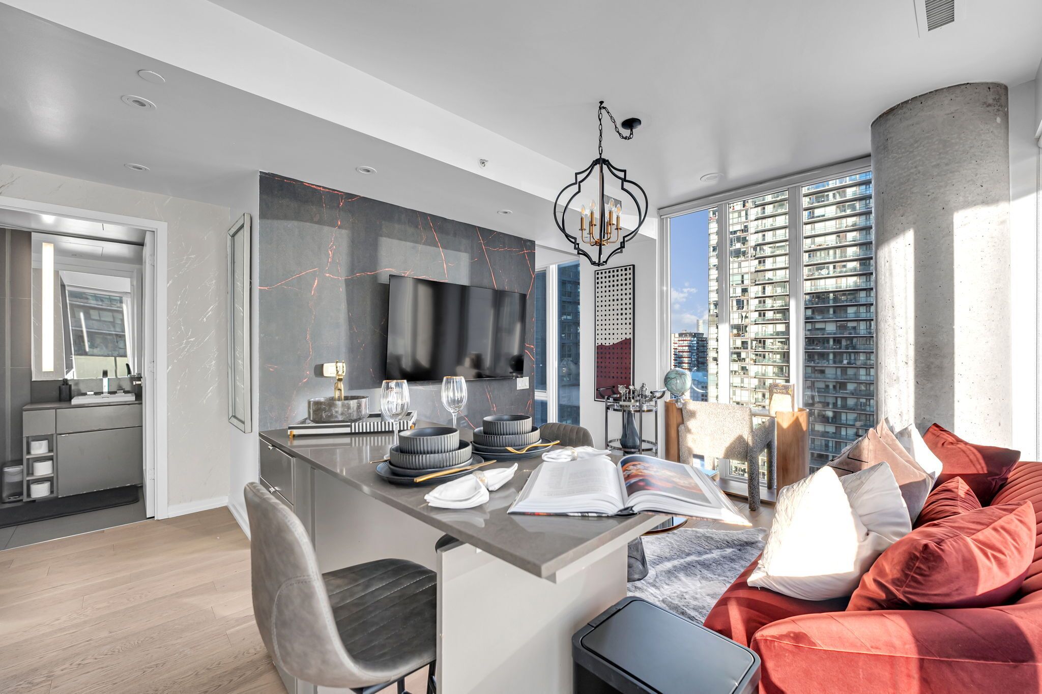 商务公寓式客房 | 起居区