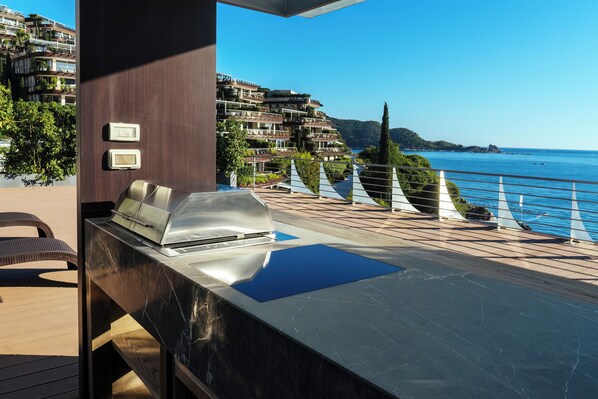 Villa, 2 chambres, non-fumeurs, coin cuisine | Terrasse/Patio