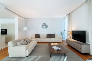 Villa, 2 Bedrooms, Non Smoking, Kitchenette | Living area - Waterfront Villa at Zavala (Budva)