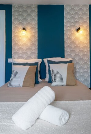 1 Schlafzimmer, Bügeleisen/Bügelbrett, Reisekinderbett, kostenloses WLAN