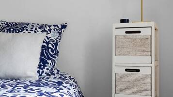 2 bedrooms, iron/ironing board, travel crib, free WiFi