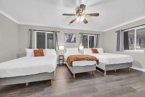 6 habitaciones, tabla de planchar con plancha, wifi y ropa de cama 