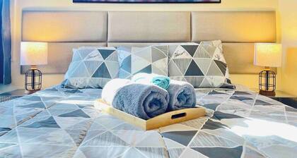 Cosy Midtown 2 bedroom/pet ok/sleeps 6