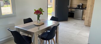 New home in quiet hamlet close to beaches.