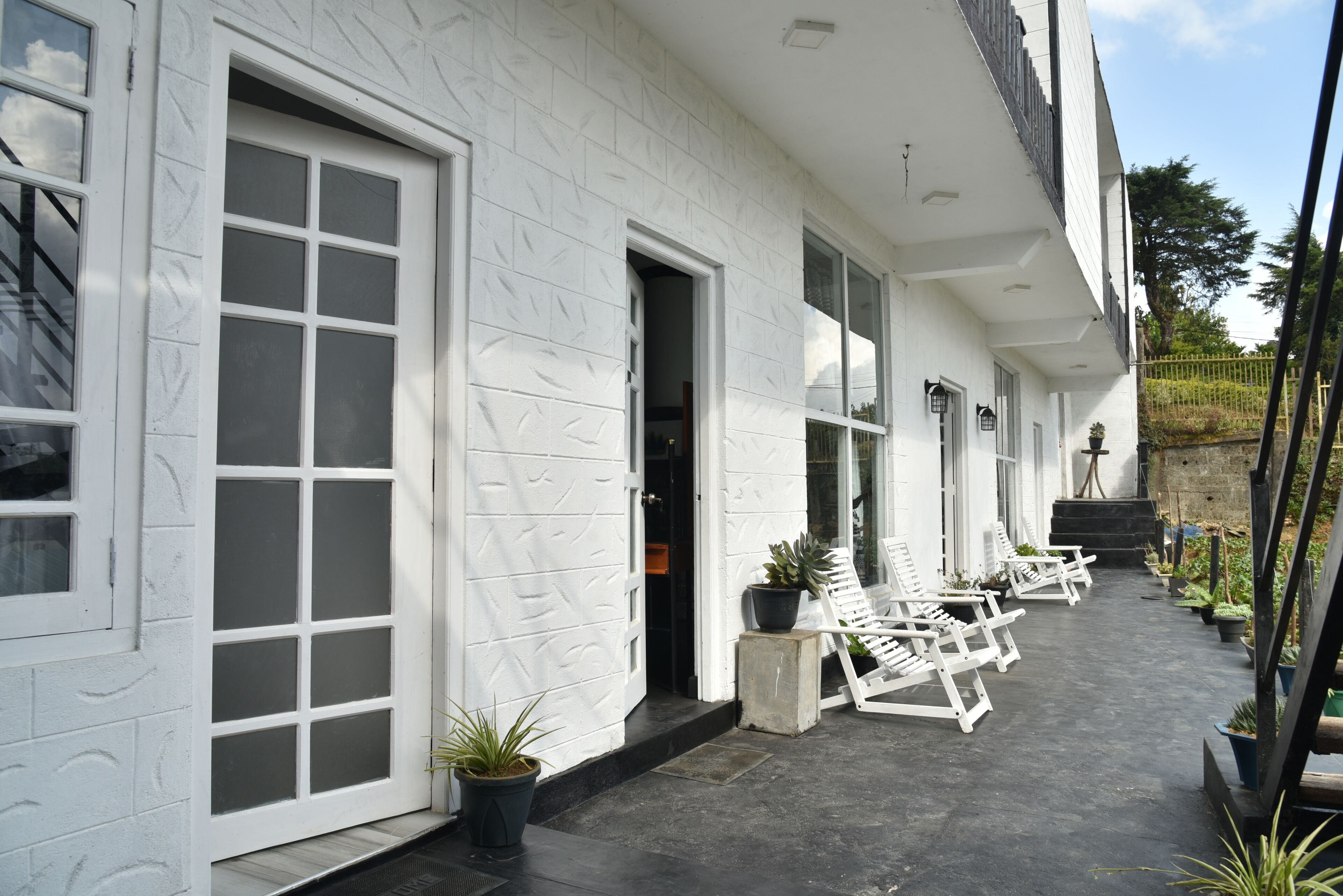 숙박 시설 정면