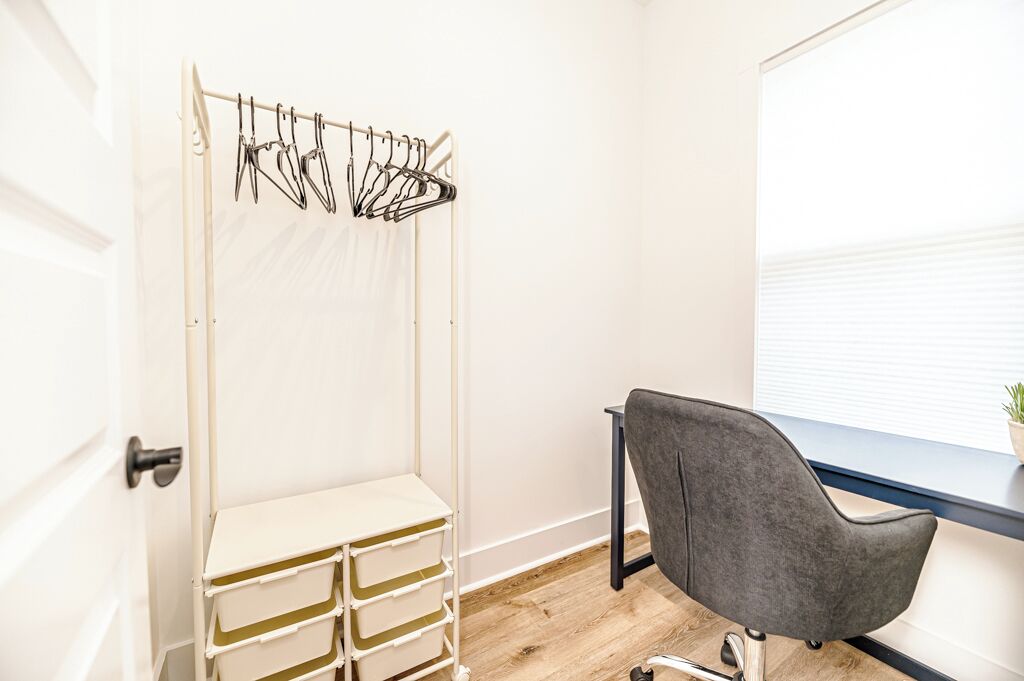 2nd floor private office inside bedroom 3 (2 Queens)
