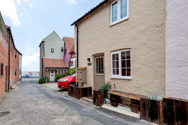 located just off Wells quay