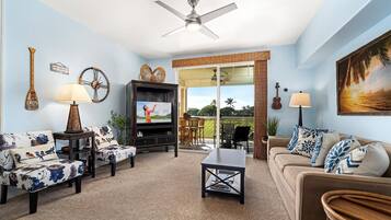 Condo, Multiple Beds (Fairway Villas At Waikoloa Beach Reso) | Living area
