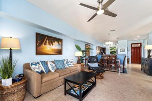 Condo, Multiple Beds (Fairway Villas At Waikoloa Beach Reso) | Living area