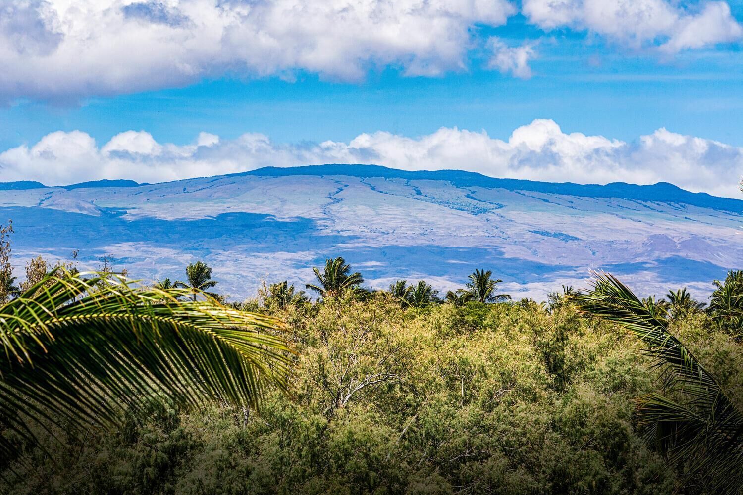 A mountainous landscape with a clear sky.