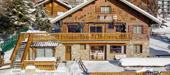 Ground floor apartment 110m² - Chalet - Sleeps 15 - Very close to slopes
