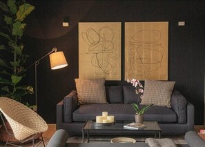 Una televisión