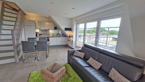 Inselblick am Kutterhafen - relaxation on the dike and harbor for 2 people
