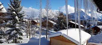 Ground floor studio 24m² - Chalet - Up to 4 people - Very close to the slopes