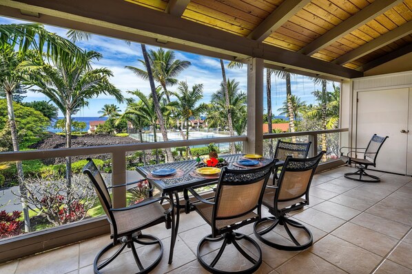 Appart'hôtel, plusieurs lits (Keauhou Kona Surf & Racquet Club#9-30) | Restauration extérieure