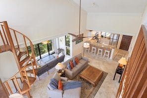 Condo, Multiple Beds (Country Club Villas#325) | Living area - Country Club Villas#325 (Kailua-Kona)