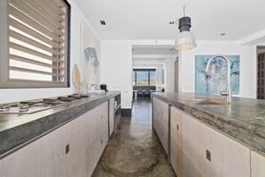 Microwave, dishwasher, toaster