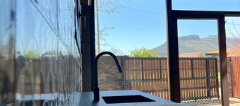 Modern villa with garden in Cudillero