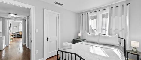 3 soveværelser, skrivebord, strygejern/strygebræt, gratis Wi-Fi