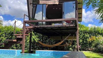 House, 1 Bedroom, Smoking, Balcony | Pool | Outdoor pool
