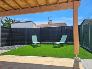 Terrace/patio - Charamante maisonette 300 m from the maer (La Rochelle)