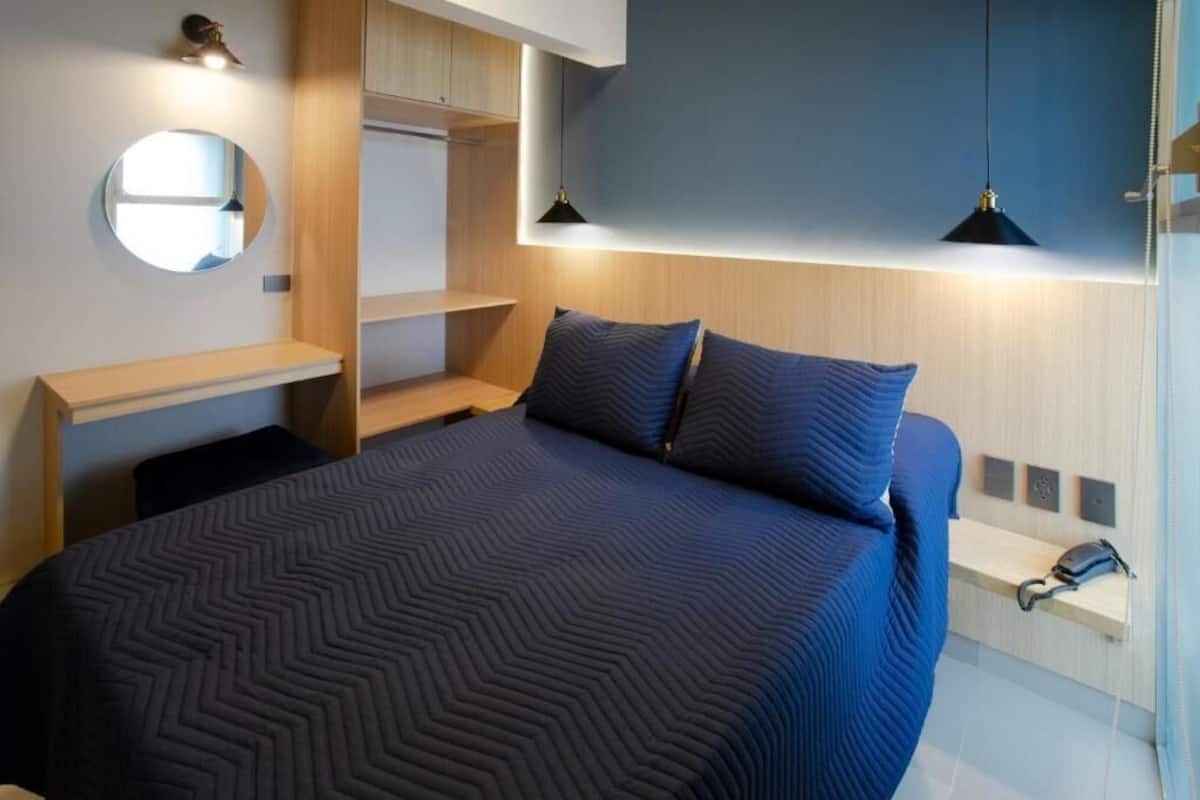 1 bedroom, laptop workspace, iron/ironing board, free WiFi