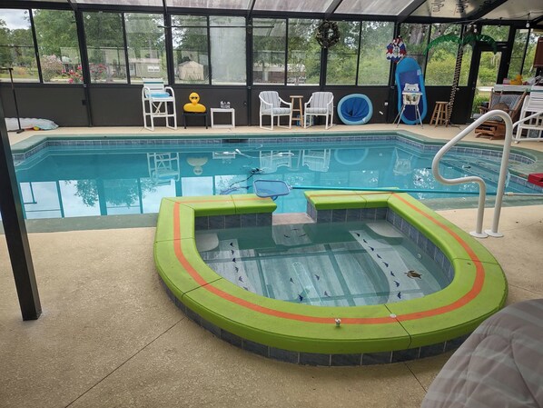 Innenpool, beheizter Pool