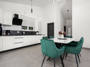 Villa (Villa SABINA - Santalezi - Three Bedr) | Private kitchen