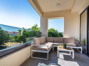 Apartment (Apartment 1 - Ground floor) | Balcony - Apartments Privlaka (Privlaka)