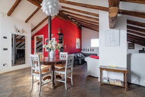 Appartement, vue sur la ville | Aire de séjour