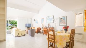 Televisie en een dvd-speler