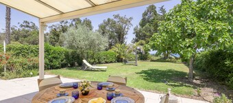 Palmeria - Maison climatisée, accÚs direct plage