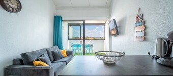 Miroir d'Azur - Studio vue sur étang
