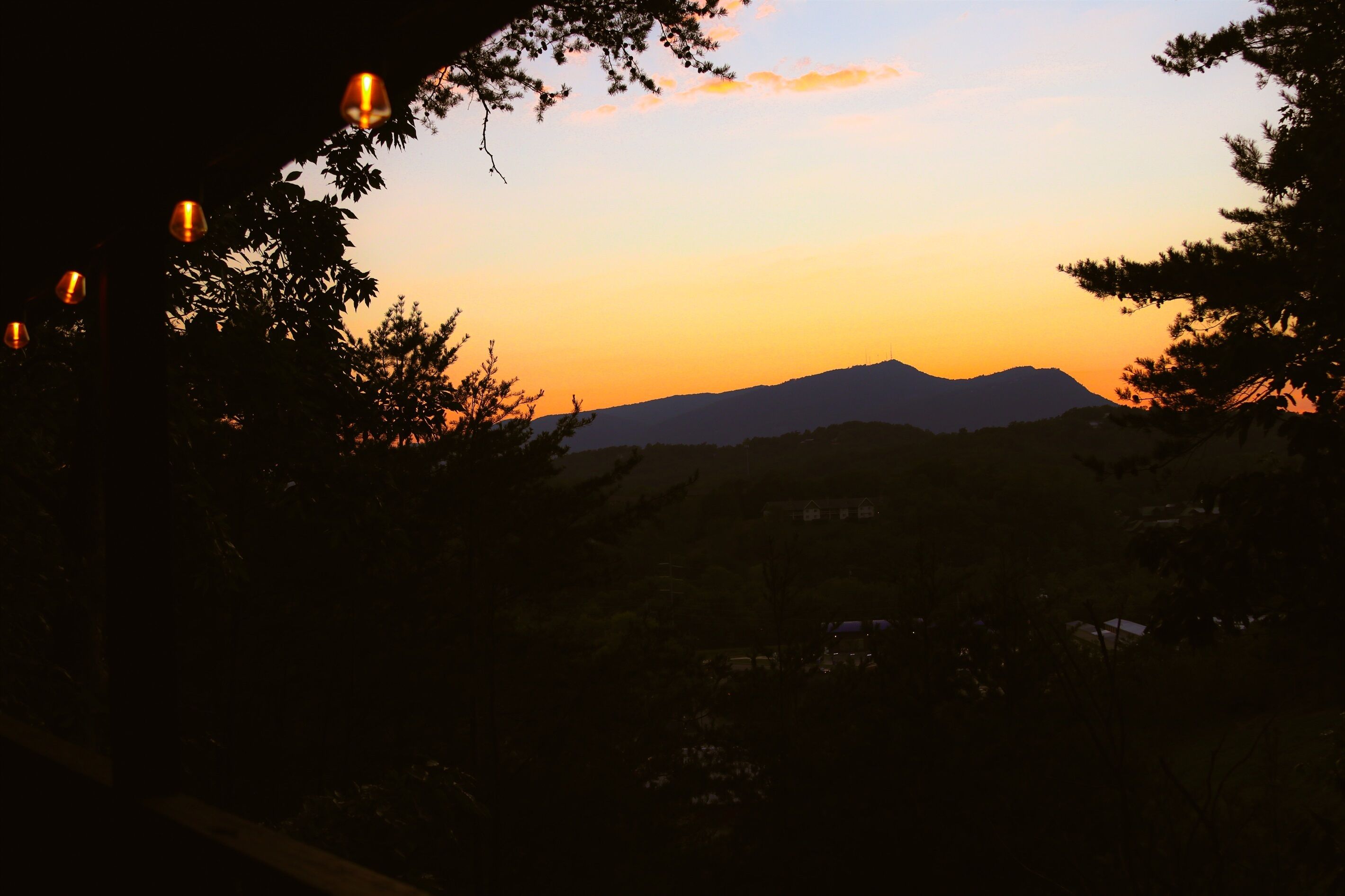 Vista desde la propiedad
