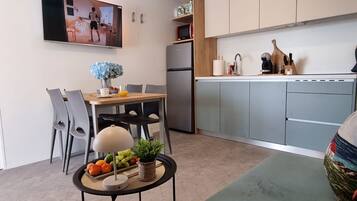 Ferienhaus (Two Bedroom Mobile Home) | Eigene Küche