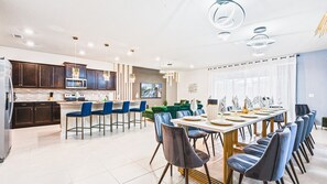 Dining - Last Minute Disney! Private Pool, Hot Tub, Game Room & Themed Bedrooms. Book Now! #110951 (Orlando)