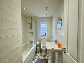 Hair dryer, towels