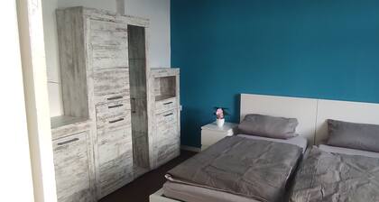 Spend the night in a small-town flair vacation apartment with the charm and wit of Kalauer