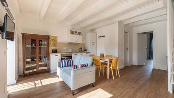 Apartment | Living area | 35-inch TV with digital channels